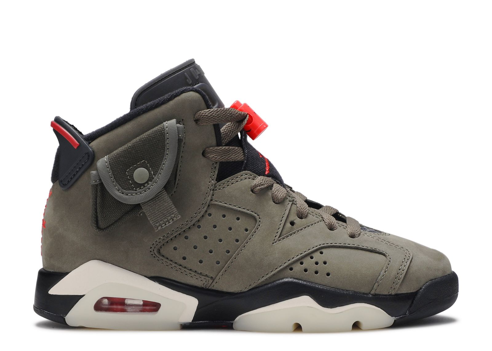Travis Scott x Jordan 6 Retro GS 'Olive'