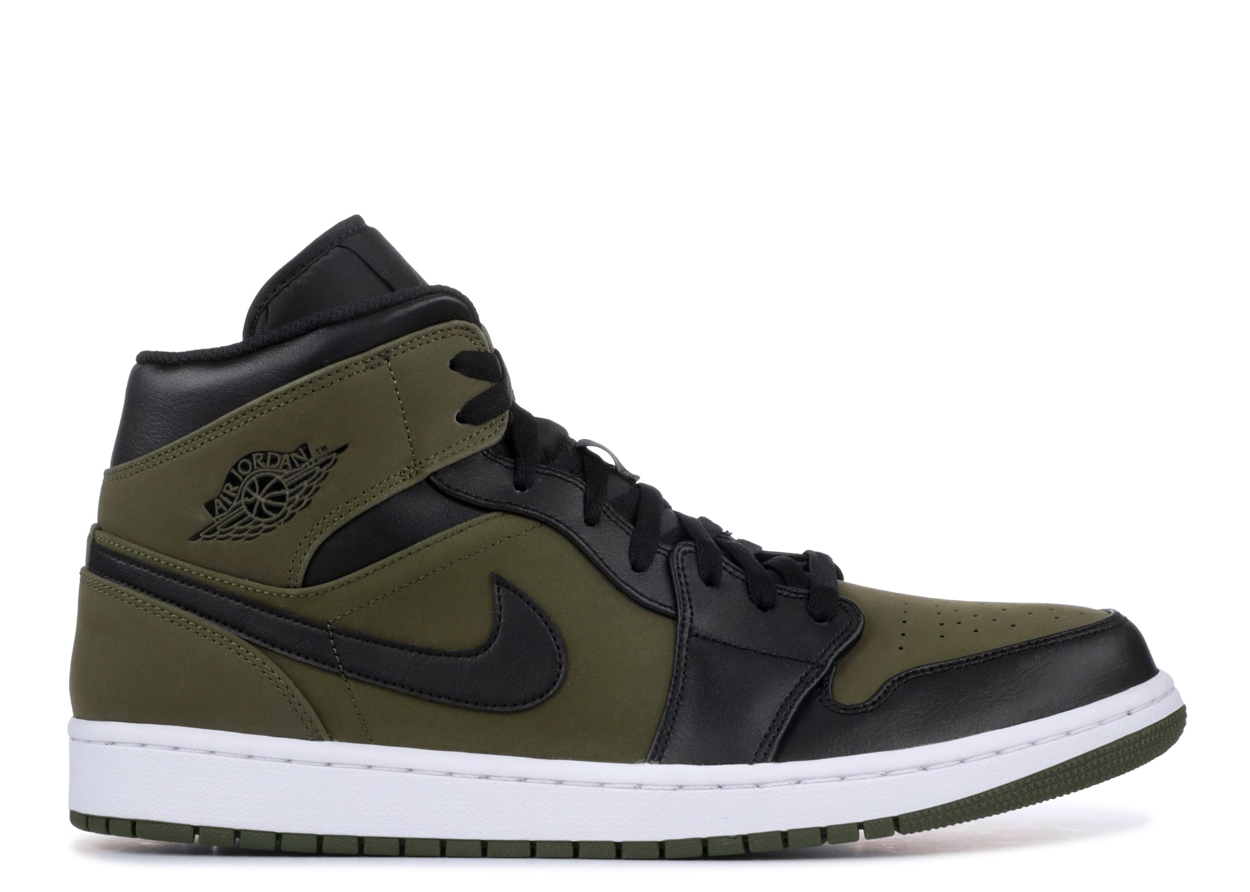 Jordan 1 Mid 'Olive Canvas'