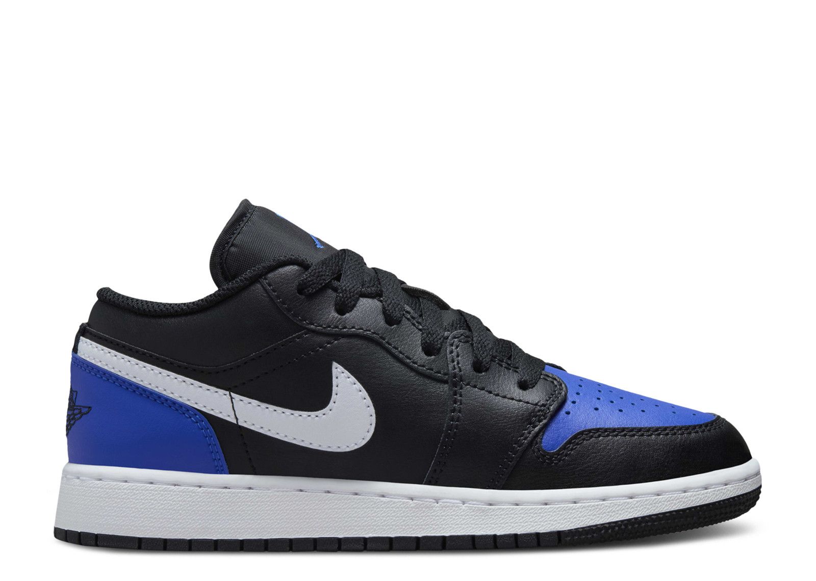 Jordan 1 Low GS 'Black Royal Toe'