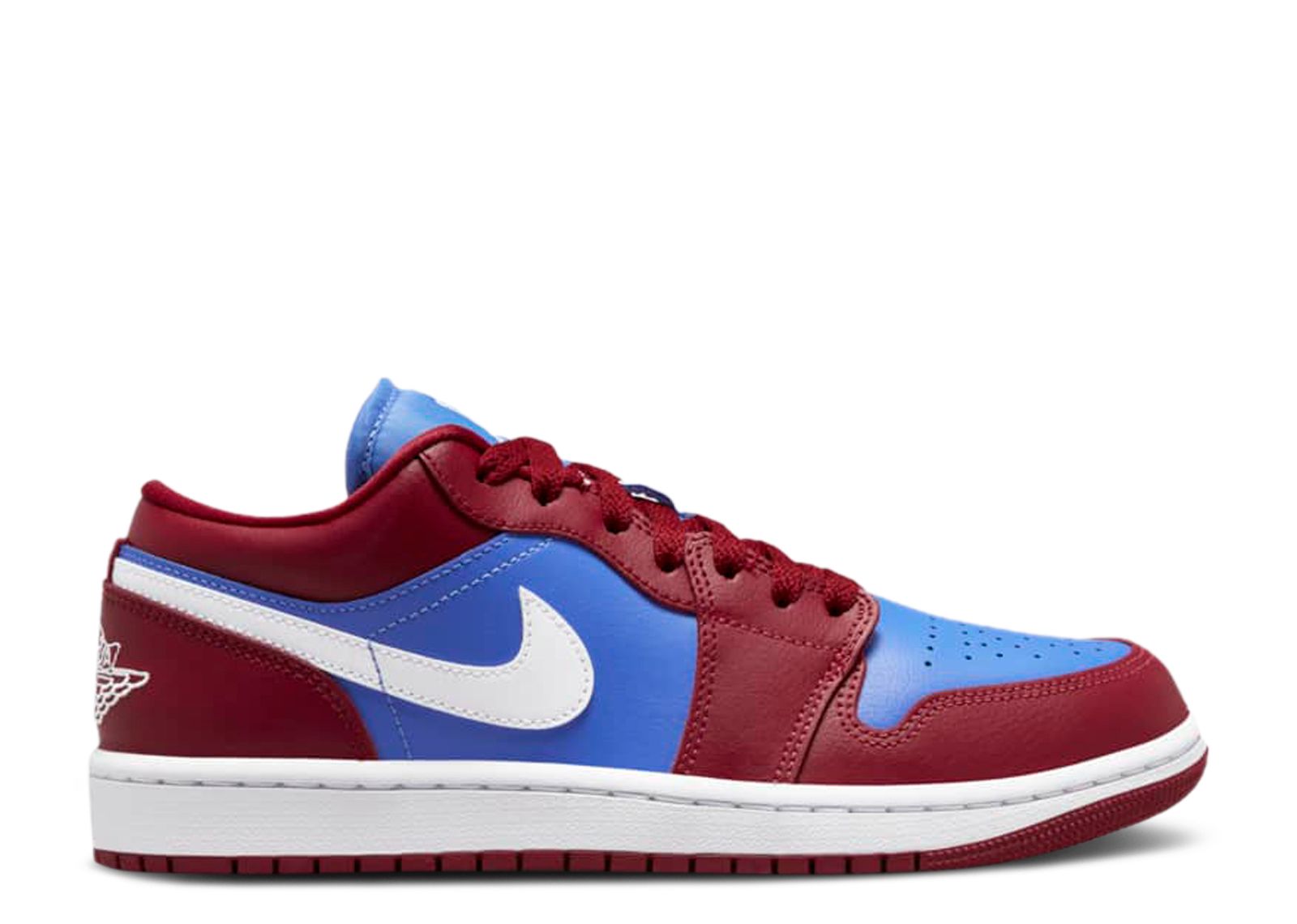 Wmns Jordan 1 Low 'Deep Red Blue'