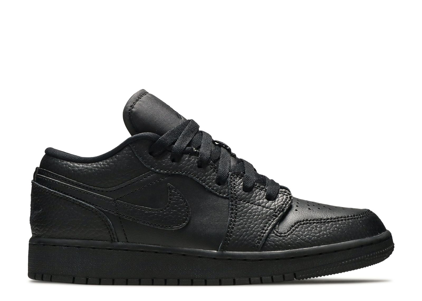 Jordan 1 Low GS 'Triple Black' 2020
