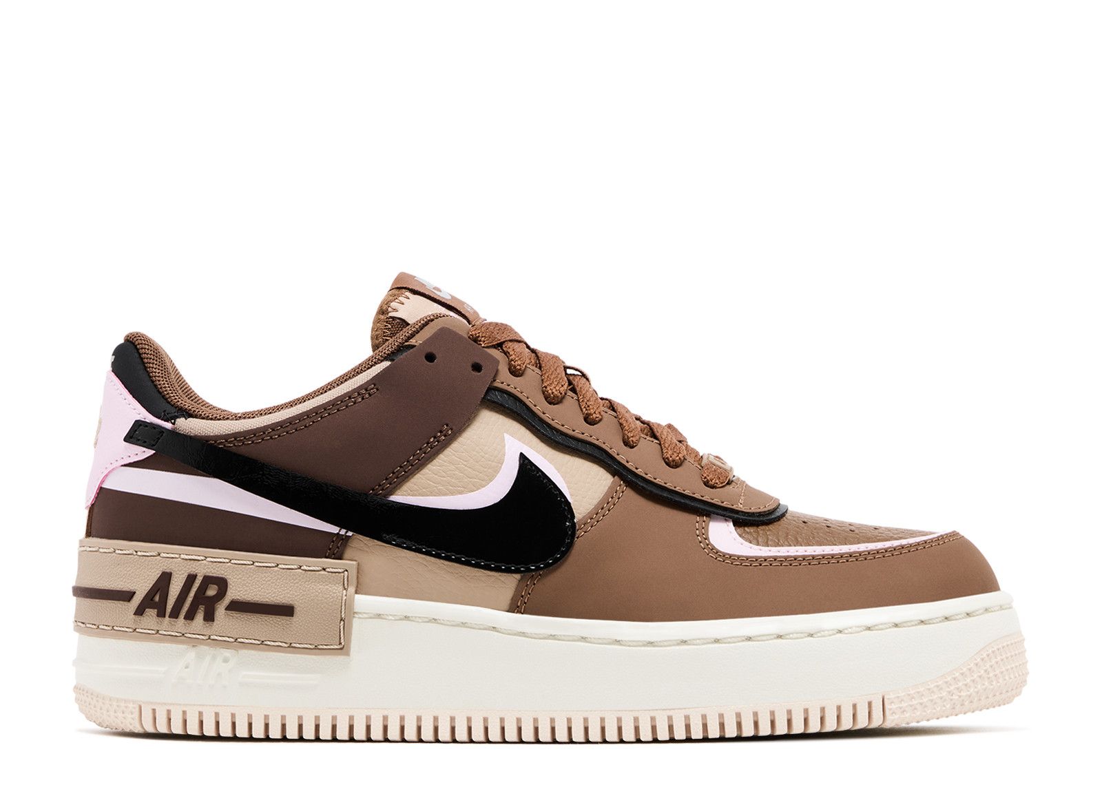 Wmns Air Force 1 Shadow 'Light British Tan'