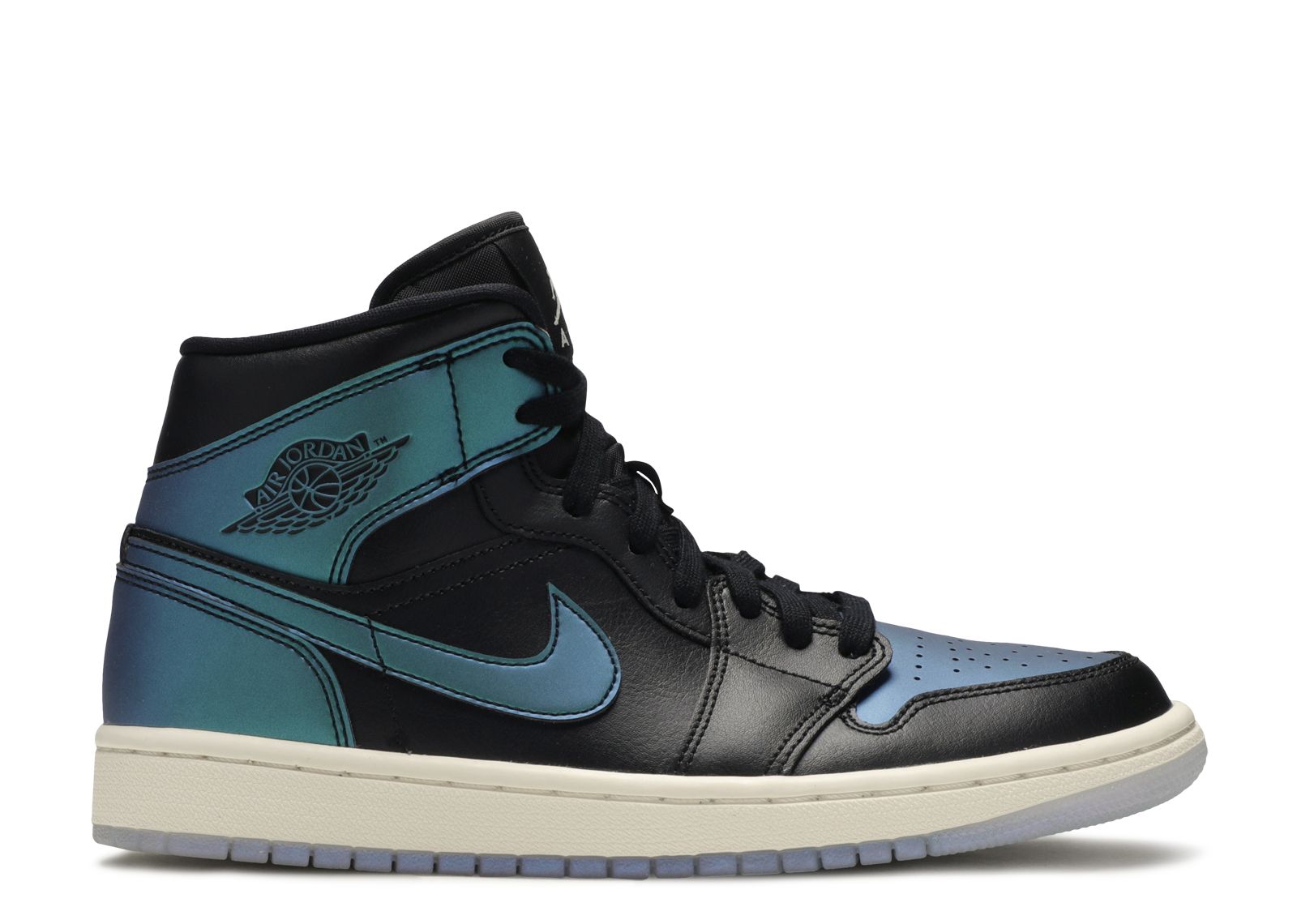 Wmns Jordan 1 Mid 'Metallic Turquoise'