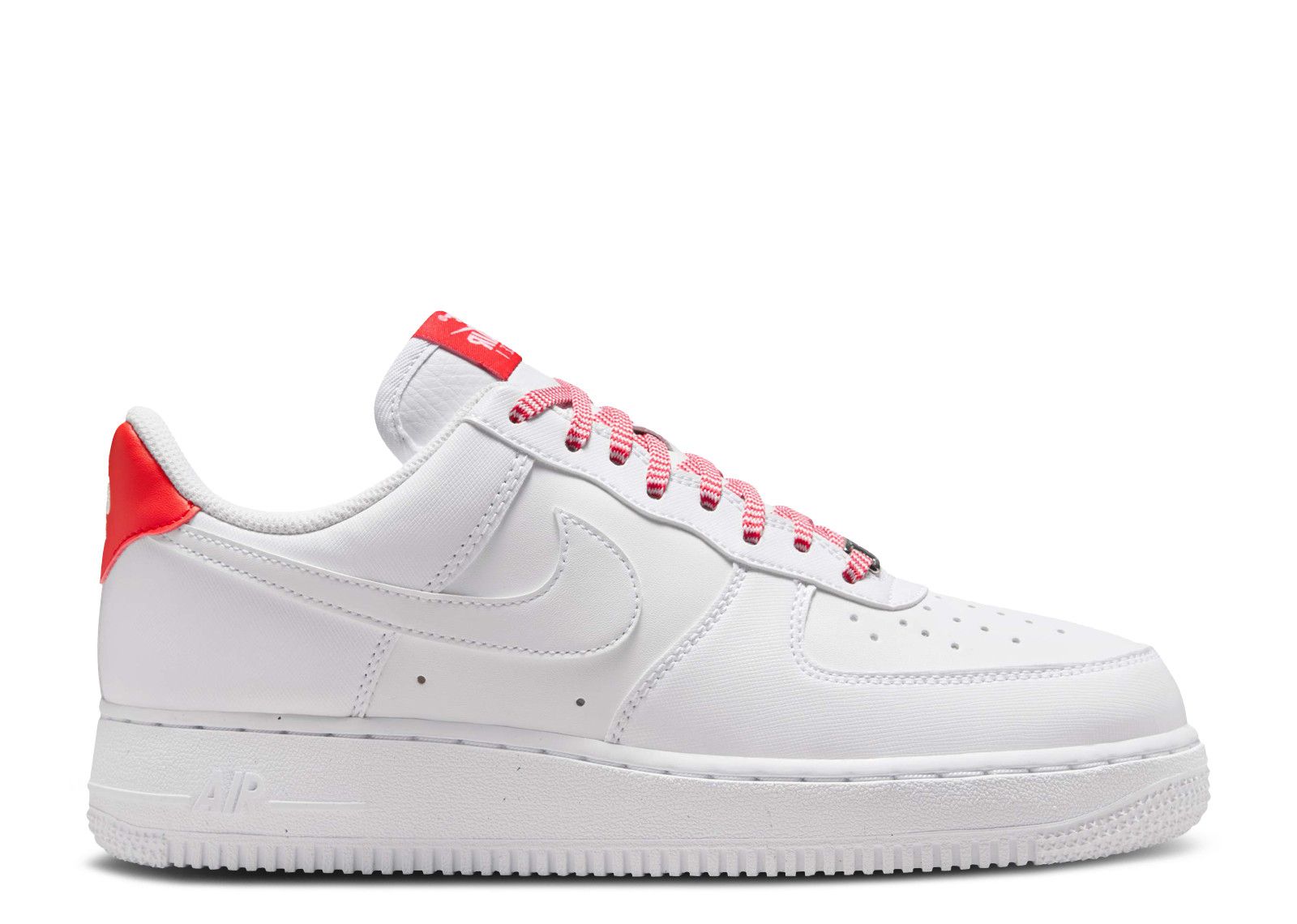 Wmns Air Force 1 '07 'Patterned Red Laces'