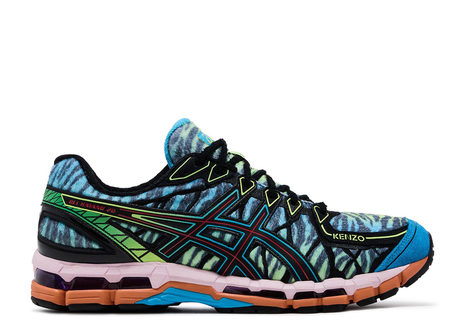 Kenzo x Gel Kayano 20 'Cyan Zebra'