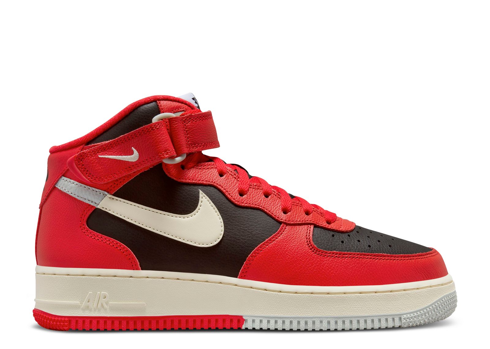 Air Force 1 Mid '07 LV8 'Split - University Red Black'