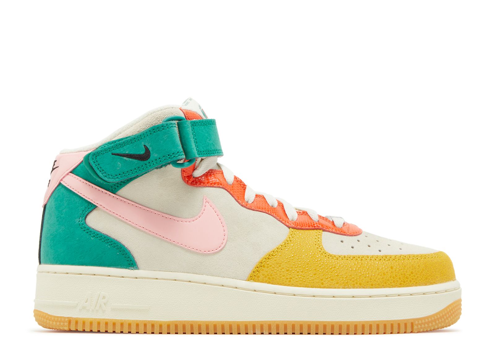 Air Force 1 Mid 'Vivid Sulfur Rush Orange'