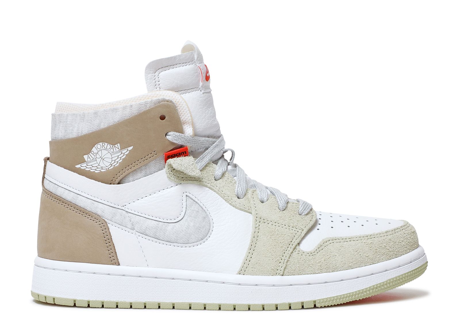 Wmns Jordan 1 High Zoom Comfort 'Olive Aura'