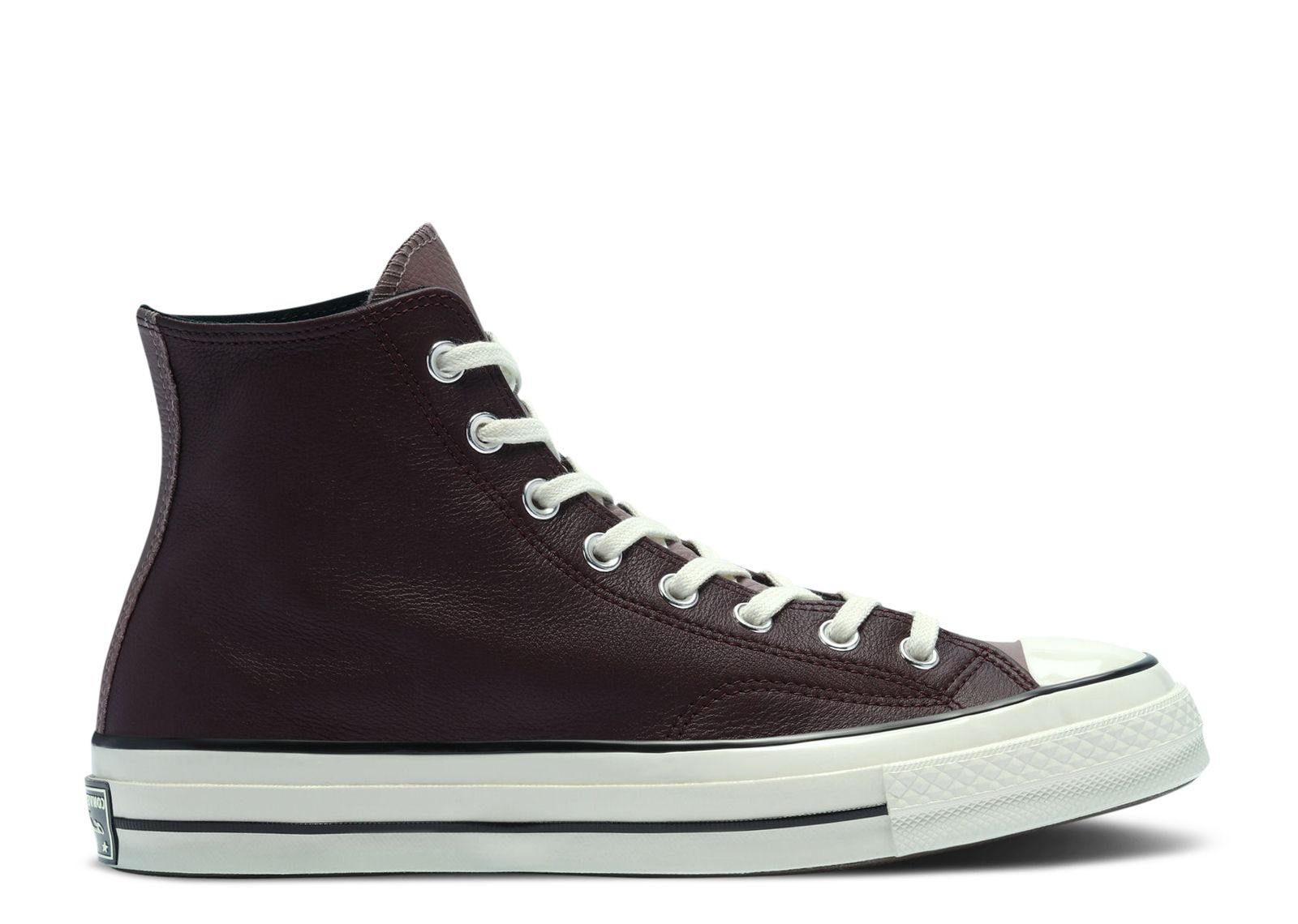 Chuck 70 Leather High 'Colorblock - Black Currant'
