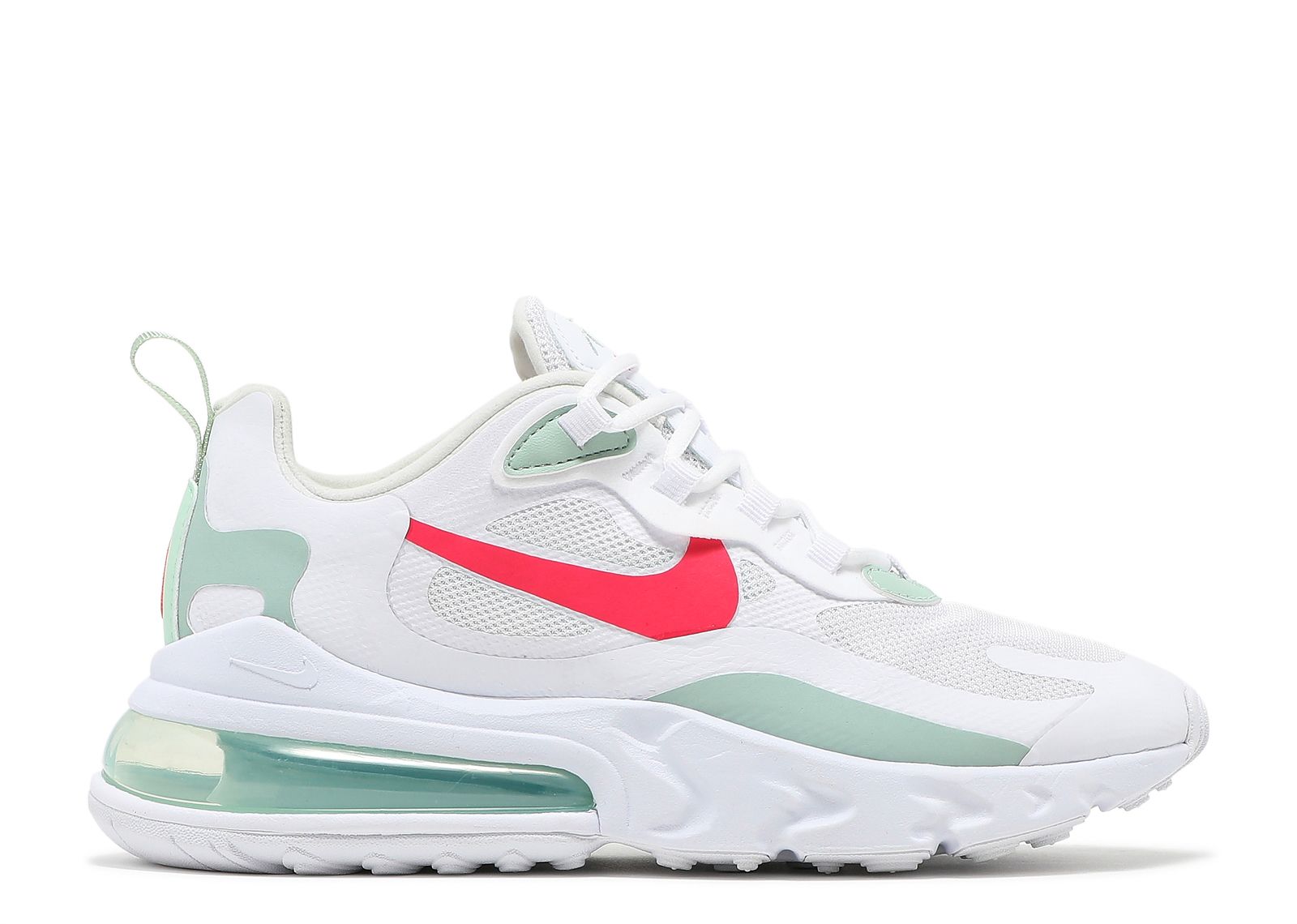 Wmns Air Max 270 React 'White Pistachio Crimson'