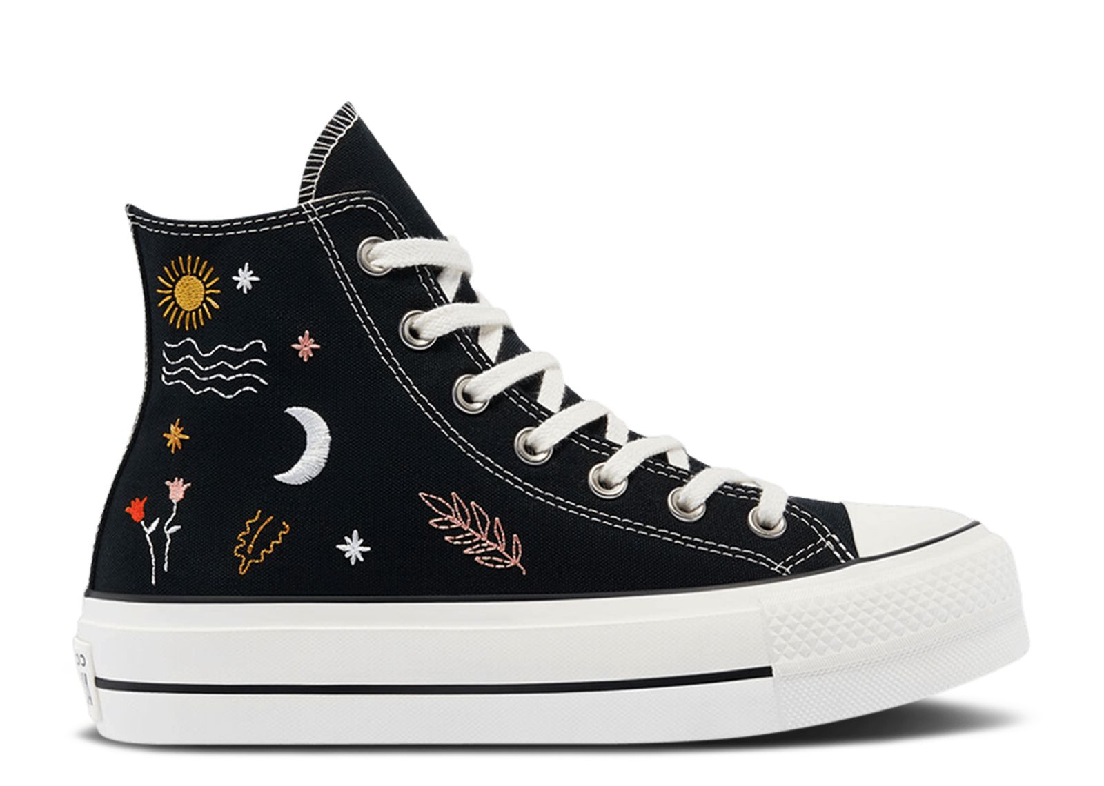 Wmns Chuck Taylor All Star Platform High 'It's Okay To Wander - Black'