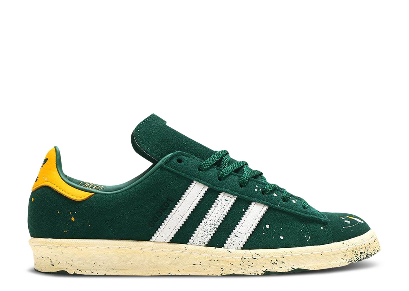 COOK x Campus 80 'Paint Splatter - Dark Green'